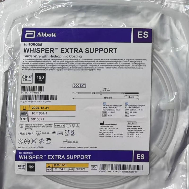 Abbott Hi-Torque Whisper Extra Support Guide Wire